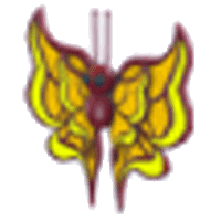 Amber Butterfly - Rare from Butterfly Sanctuary 2025